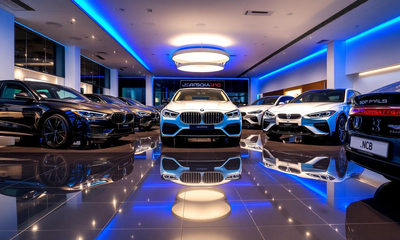 Summit Auto showroom interior